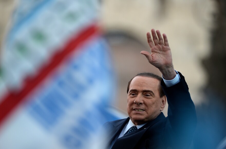 Italy's former Prime Minister Silvio Berlusconi  in May of 2013.