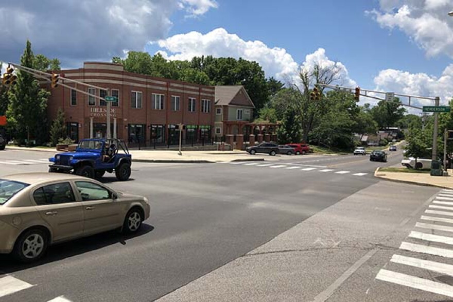 Traffic lights out in Bloomington