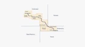 The Three Corners Connector route.
