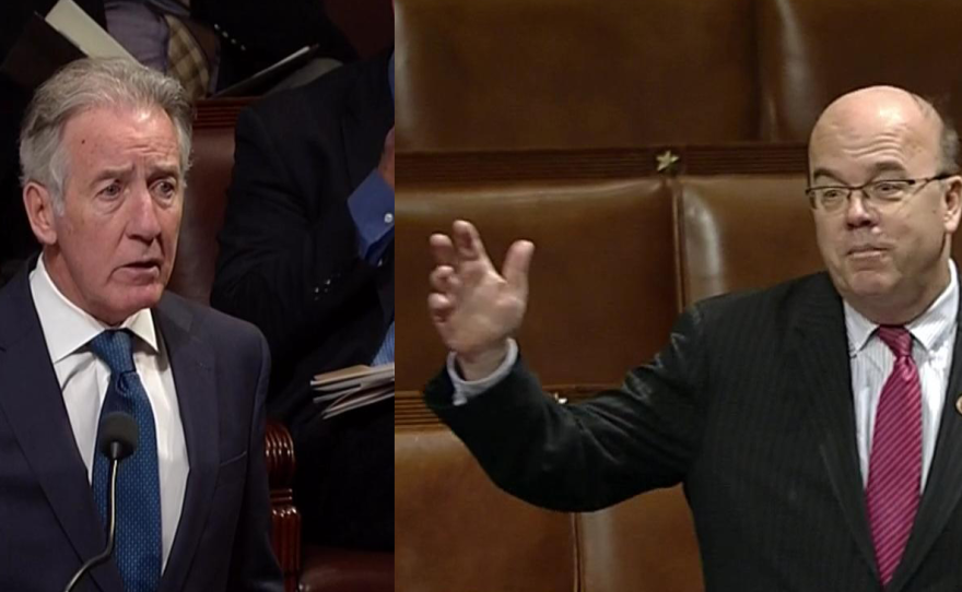 Rep. Richard Neal, left, and Rep. Jim McGovern in file photos.