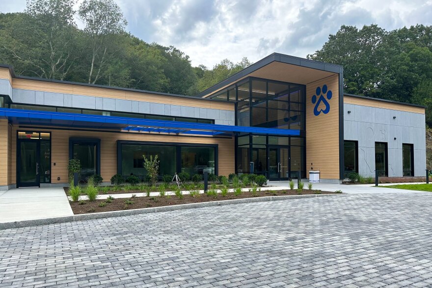 The Connecticut Humane Society is opening a new animal shelter called the Pet Resource Center in Wilton, CT that will offer discount veterinary services as well as pet adoption services.