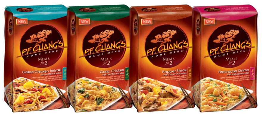 P.F. Chang's Home Menu, a line of premium frozen entrees inspired by best-selling recipes at P.F. Chang's China Bistro.