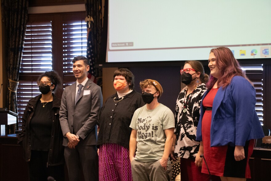 Policy and legal groups met at a community interim study at the Oklahoma State Capitol on Wednesday, November 20.