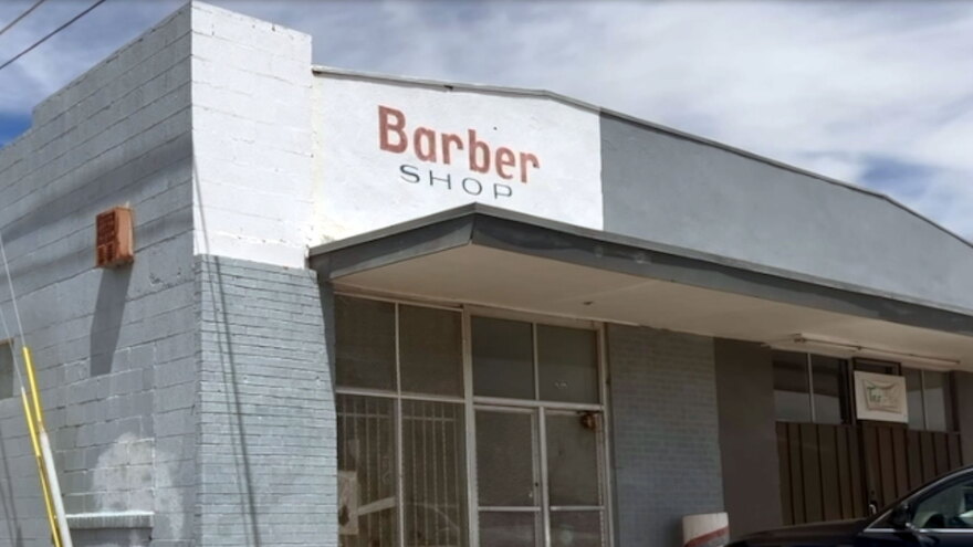 AZ Spotlight South Park Avenue barber shop front