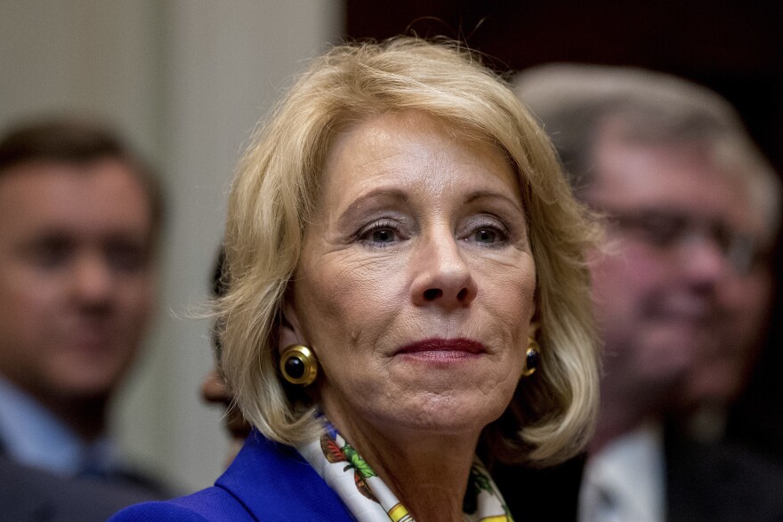 U.S. Education Secretary Betsy DeVos