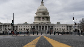 Clouds pass overt the Capitol Dome as the Senate resumes debate on overriding the veto of the National Defense Authorization Act (NDAA) on December 31, 2020 in Washington, DC. Senator Bernie Sanders (I-VT) was filibustering the NDAA. (Joshua Roberts/Getty Images)