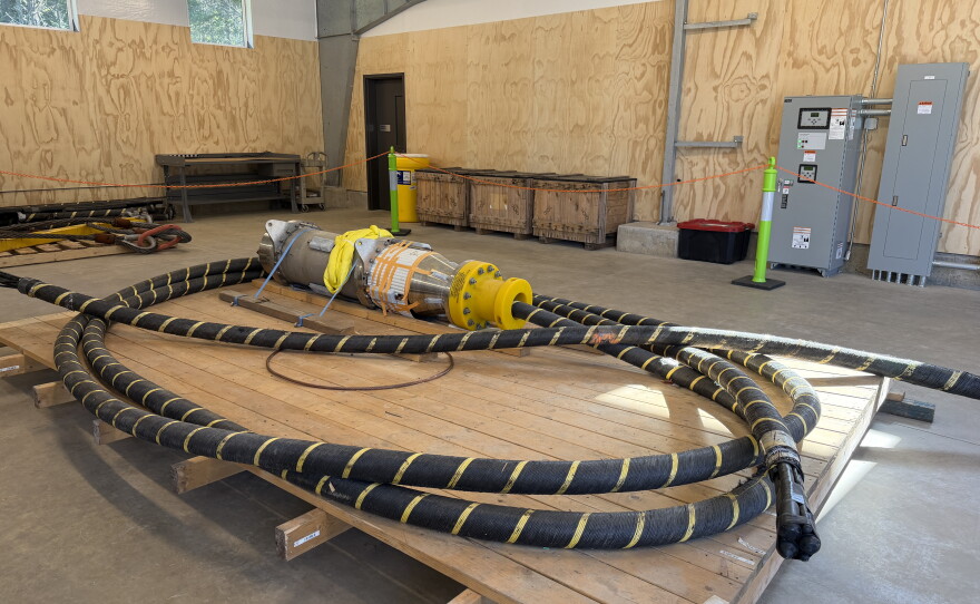 A subsea cable and subsea connector that is used in PacWave, Aug. 27, 2026.
