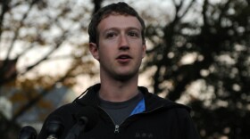 Facebook is on the verge of adopting new "opt in" privacy settings, according to reports. Here, company founder Mark Zuckerberg speaks during a visit to Cambridge, Mass., Monday.