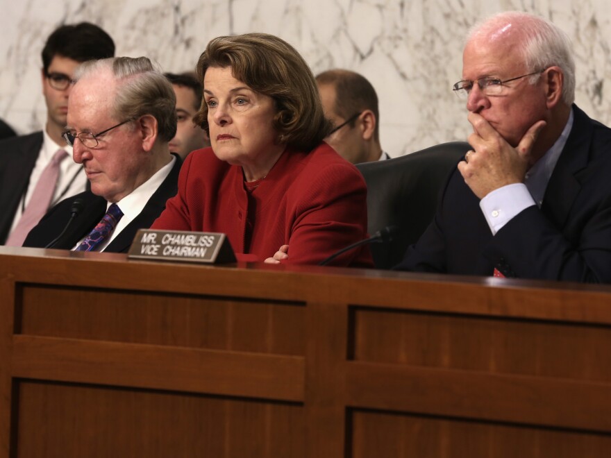 Senate Intelligence Committee Chairman Dianne Feinstein during a hearing in September on Capitol Hill.