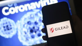 Gilead makes remdesivir, an antiviral drug that shows promise in treating COVID-19, the disease caused by the new coronavirus. (Olivier Douliery/AFP via Getty Images)