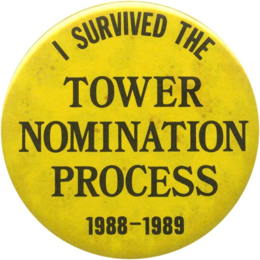 John Tower, Bush Sr.'s choice for Defense in 1989, is the only Cabinet nominee defeated in a Senate vote in the past half-century.