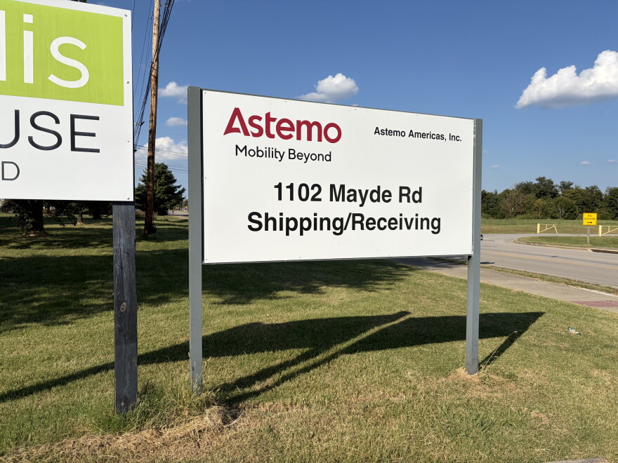 Astemo Americas has operations in Berea and Harrodsburg.