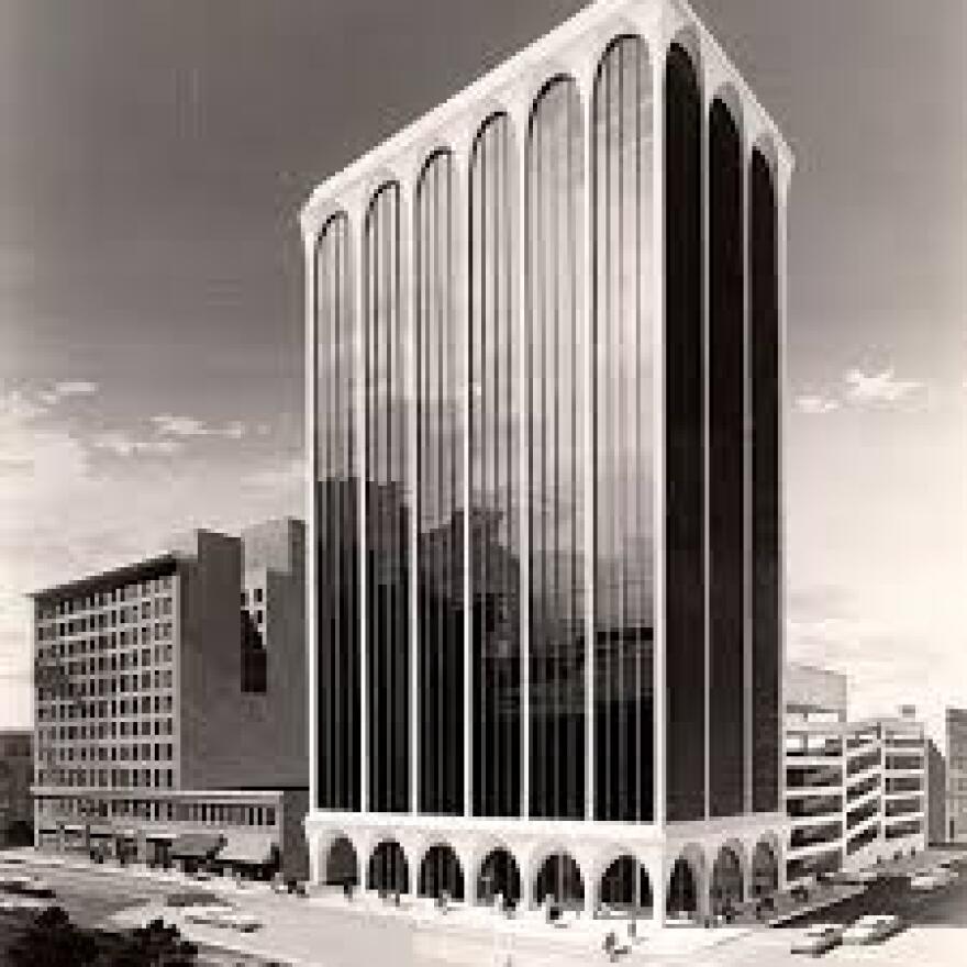 At the time of construction, the Grant-Deneau Tower was the tallest building in Dayton in the late 1960s.
