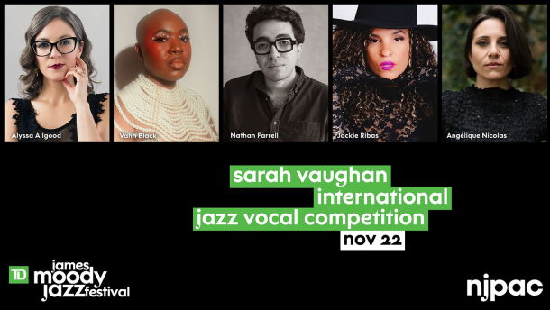 NJPAC announces the top five finalists in the 15th annual Sarah Vaughan International Vocal Competition