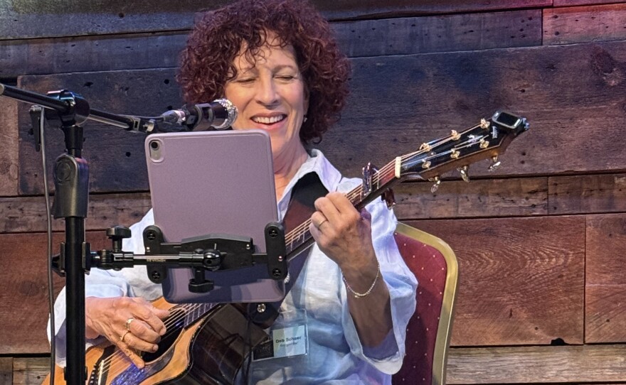 Deb Scheer at the Grand Mesa Art Center Songwriter Symposium