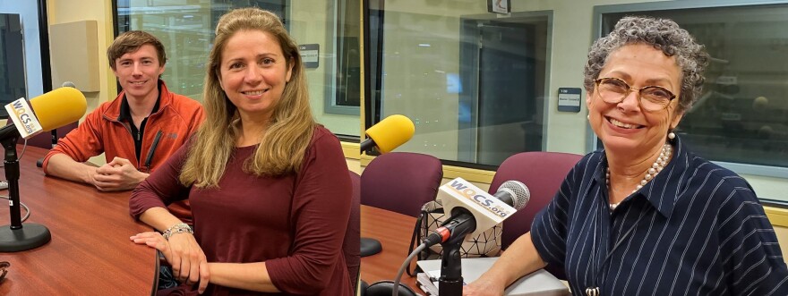From Left: Brandon Rindchak, Anna Paula Tavares; and Janeen Mason