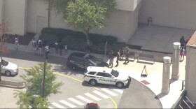 Police responded to a shooting at the St. Louis Galleria mall Wednesday. Two people were shot, according to the St. Louis County Police Department.