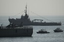 Military personnel take part in a U.S.-sponsored multinational military exercise in Panama City, Thursday, Aug. 13, 2026.