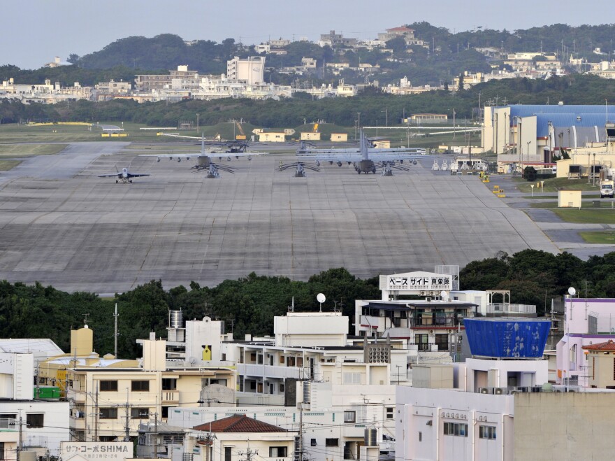 U.S. Marine Corps Air Station Futenma in Okinawa, Japan.