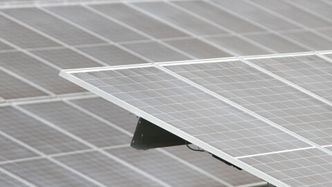 According to CenterPoint Energy, this array has 8,000 solar panels, which can power 400 homes.