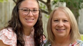 Liz Malarkey, right, and her daughter, Amey Foley.
