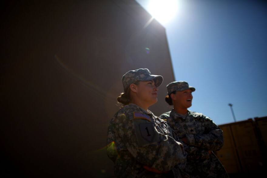 As part of a FET in Logar, Afghanistan, Keown, left, and O'Shea were involved in dozens of firefights.