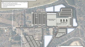 The latest map for Tenaska's proposed battery storage facility in James City County