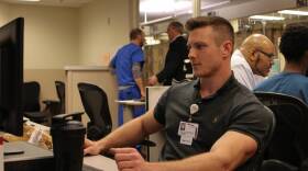 Community health worker Charlie Stewart