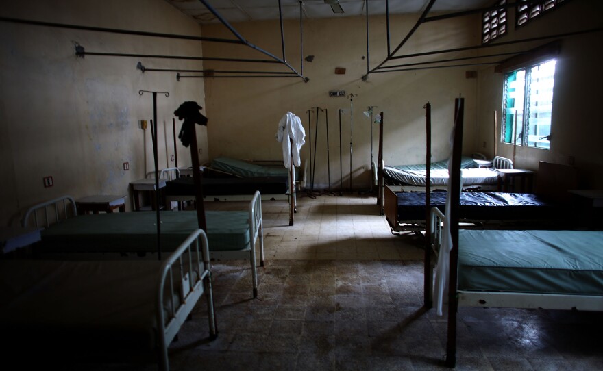 Rumors swirl — the hospital will kill you, then say you died of Ebola so the government will get foreign aid money. And people stay away.