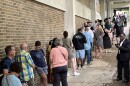 South Carolinians line up to vote early in Richland County on Tuesday, May 26. The lines did not lessen all that much on Wednesday.
