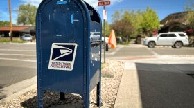 Workers in the union representing U.S Postal Service workers want Utahns to have confidence in the state’s vote-by-mail system. The vast majority of Utahns use mailboxes, like this one in Salt Lake City, May 28, 2026, or official ballot dropboxes to cast their votes each election.