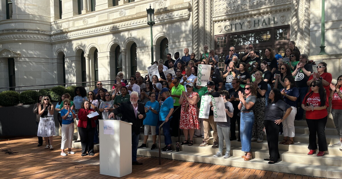 Image for San Antonio nonprofits rally against proposed $5.1 million cut to city funding