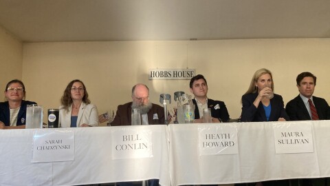 In Hampton, candidates for the 1st congressional district's Democratic nomination participated in a forum.