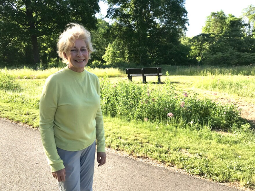 Sigrid Gray at Mills Park in Kinderhook, NY