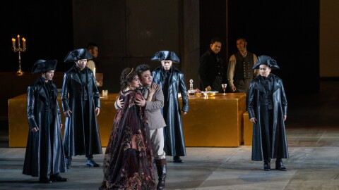 A scene from Puccini’s ‘Tosca’ from China’s National Centre for the Performing Arts 