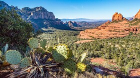 The Schnebly Hill Road area near Sedona, Ariz., is popular with mountain bikers, climbers and hikers.