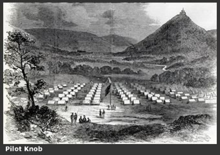 A Confederate General planned to attack St. Louis in an effort to draw Union forces away from Atlanta. The two sides met at the small mining town of Pilot Knob for a brief but bloody battle.