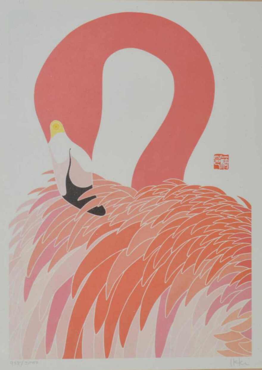 Late artist Ikki Matsumoto was renowned for his signature 'Pink Flamingo' design.