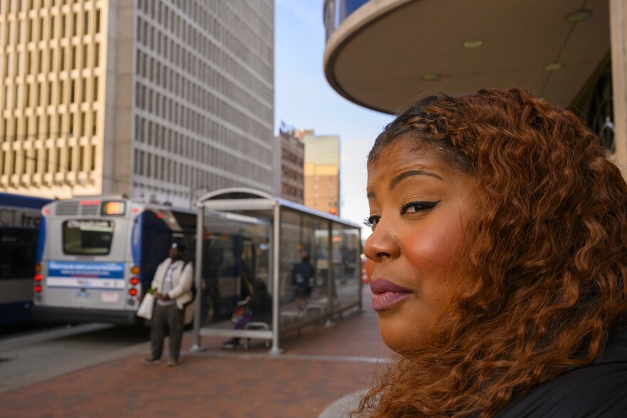 “I’m a little devastated,” said Porsha Jones of Bloomsfield who works in finance in downtown Hartford. Jones said she’s mentally preparing to start paying $63 again each month for a bus pass and that not having to pay bus fares allowed her to save money for a new car despite inflation.