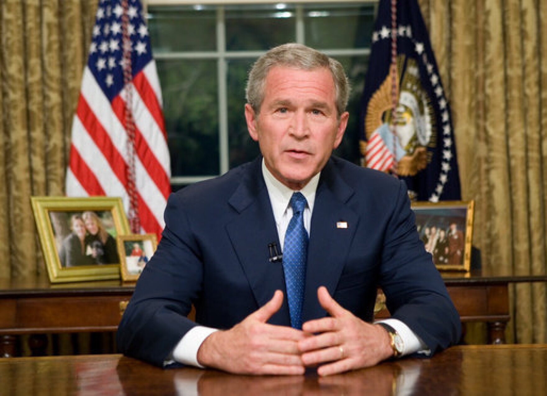 Former President W. Bush Speaking In Ventura County KCLU