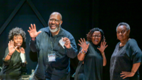 Participants in the Delaware Division of the Arts' "Creative Aging" program.