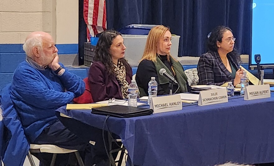 Scranton Housing Authority board members are Michael Hanley, Julie Schumacher Cohen, Megan Alpert and Sarah Cruz. Devendrabhai Dave was absent Monday.