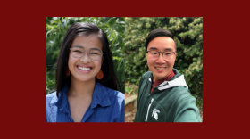 Grace Shu Gerloff is a doctoral student in Sociocultural Anthropology at Michigan State University (left) and Kyle Chong (right) is a doctoral student at the MSU College of Education.