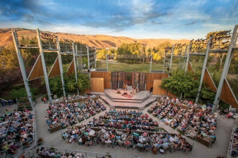 photo of Idaho Shakespeare Festival amphitheater