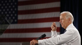 Vice President Joe Biden speaks about Republicans' proposed changes to Medicare, at Wynmoor Village retirement community in Coconut Creek, Fla., on Friday.