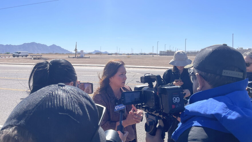 Adelita Grijalva, Eloy ICE detention center