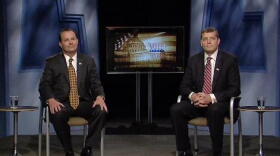 Republican Senate Candidates Mike Lee (left) and Tim Bridgewater (right)
