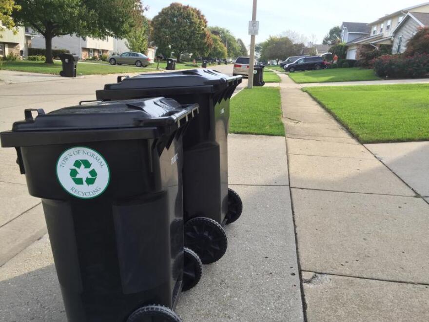 Recycling bins