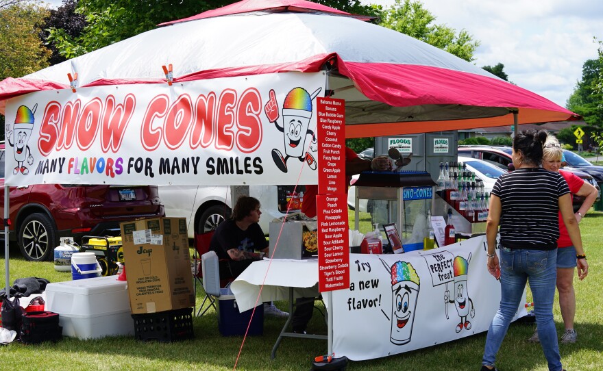 Nothing beats a snow cone on a hot July day!