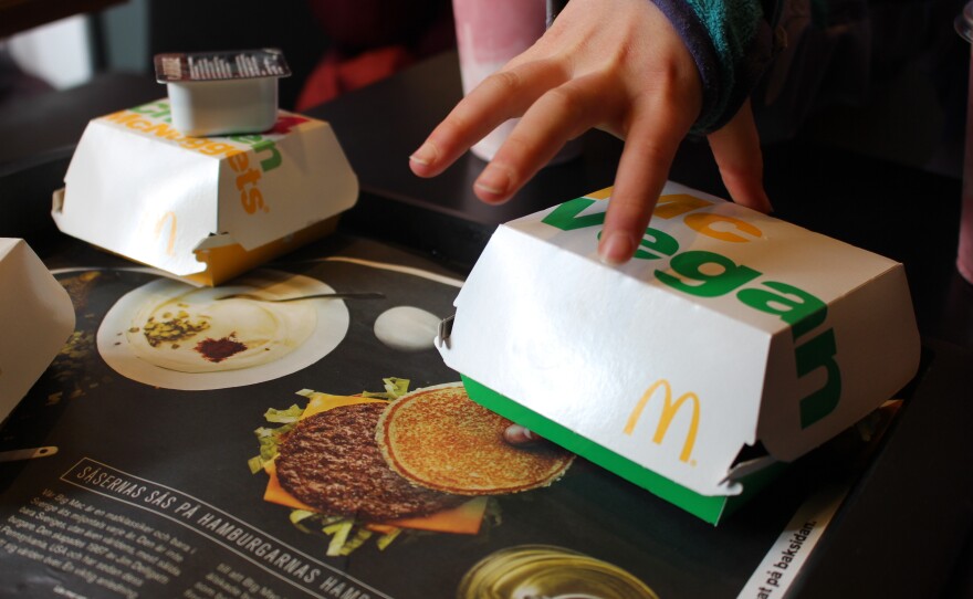 Our reporter deemed the McVegan "good." She also recruited her kids to taste test it. Their reviews: "very tolerable," "OK" and "in the middle."